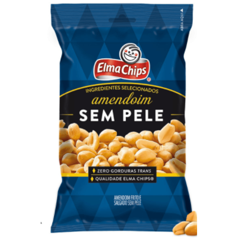 Amendoim Elma Chips Sem Pele 40 Gr tb1821