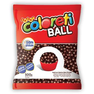 Coloreti-Mini-Ball-Chocolate-ao-Leite---Pacote-500G