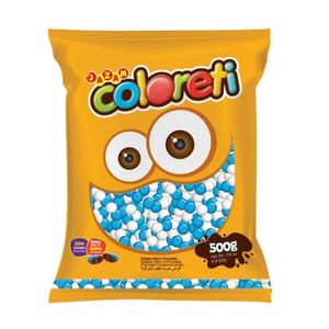 Confete-de-Chocolate-Coloreti-Azul-e-Branco---Pacote-500G