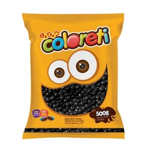 Confete-de-Chocolate-Coloreti-Preto---Pacote-500G