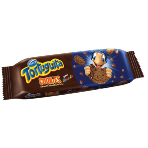 Cookies-Tortuguita-Chocolate-com-Gotas-de-Chocolate-60Gr