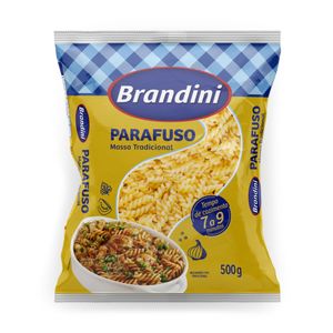 Brandini-Macarrao-Parafuso-Comum-500Gr