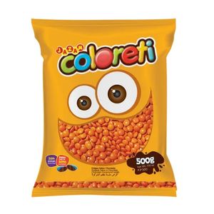 Confete-de-Chocolate-Coloreti-Laranja---Pacote-500G