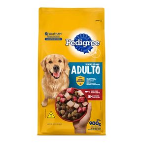 Racao-Pedigree-Dry-Adulto-Sabor-Carne-e-Frango-900gr