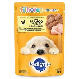 Sache-Pedigree-Junior-Filhote-Frango-Racas-Medias-e-Grandes-18x100g