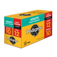 Sache-Pedigree-Adulto-Para-Racas-Pequenas-Sabor-Carne-12X100GR