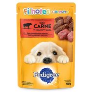 Sache-Pedigree-Junior-Filhote-Carne-Racas-Medias-e-Grandes-18x100g