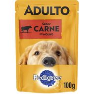 Sache-Pedigree-Carne-ao-Molho-Adulto-18x100g