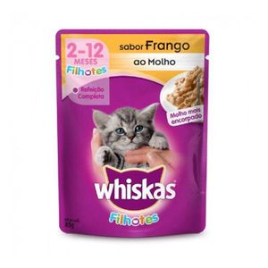 Sache-Whiskas-Para-Filhotes-Sabor-Frango-20X85g