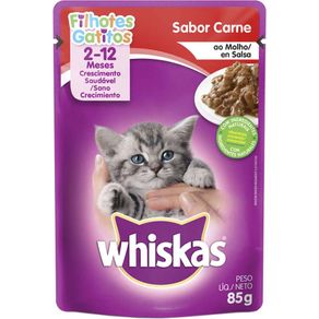 Whiskas-Sache-Filhote-Sabor-Carne-20X85-G