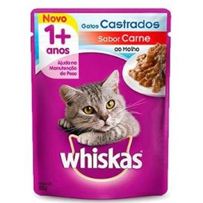 Sache-Whiskas-Para-Gatos-Castrados-Sabor-Carne-20x85g