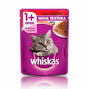 Sache-Whiskas-Jelly-Adulto-Sabor-Carne-20x85g