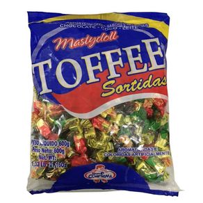 Bala-Mastigavel-Toffee-Sortida-600G