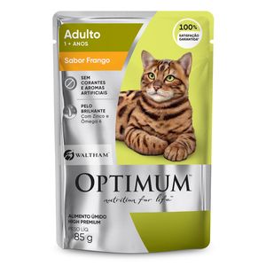 Sache-Optimum-para-Gatos-Sabor-Frango-20x85g