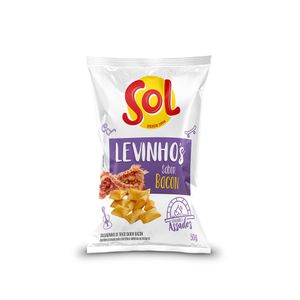 Levinhos-Salgadinhos-Bacon-50G