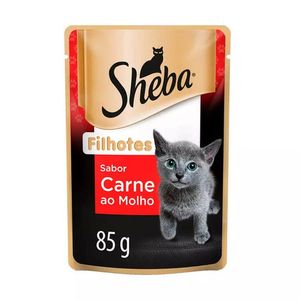 Sache-Sheba-Filhotes-Sabor-Carne-Ao-Molho-20X85-Gr