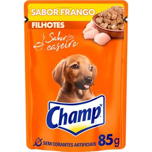 Sache-Champ-Para-Caes-Filhote-Sabor-Frango-20x85GR