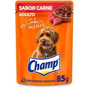 Sache-Champ-Para-Caes-Adultos-Sabor-Carne-20x85GR